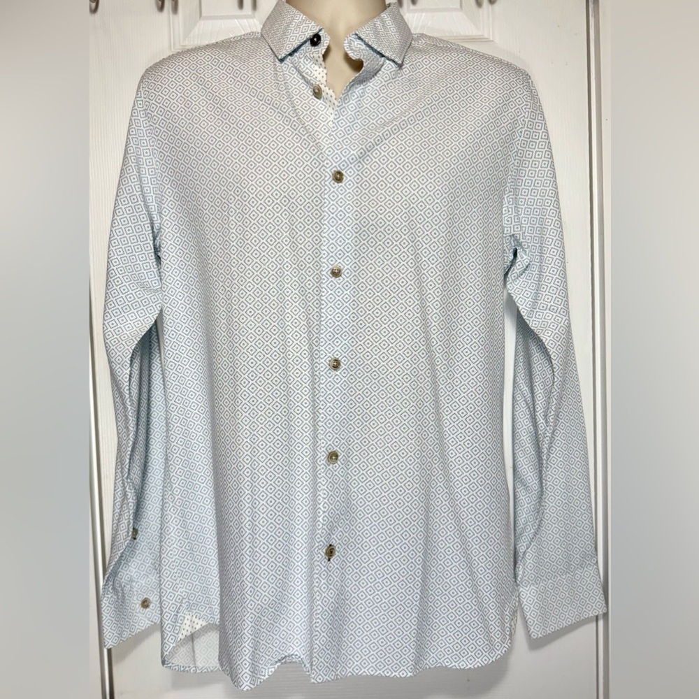 TED BAKER Geometric Soft Touch Shirt